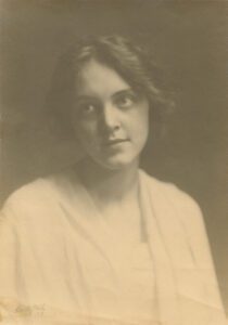 Photograph of The daughter of English writer Herman “Jim” Whitaker, Elsie by Arnold Genthe
