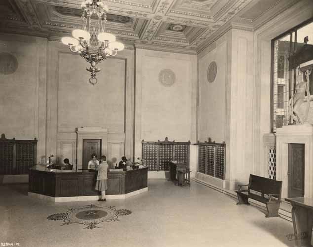Third floor Library & Courts Building