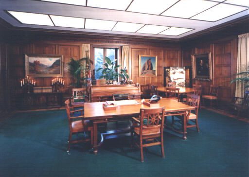 Second floor Library & Courts Building