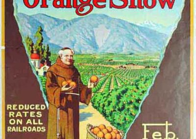 Third National Orange Show, 1913 poster
