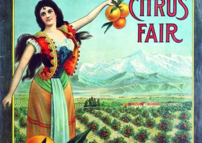 Fifth Annual Tulare County Citrus Fair poster