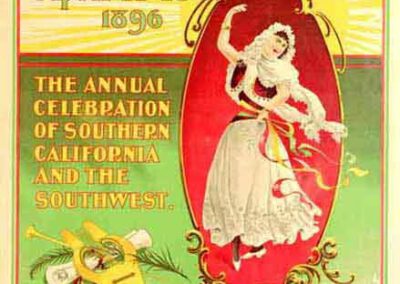 Los Angeles Fiesta. 1896 poster
