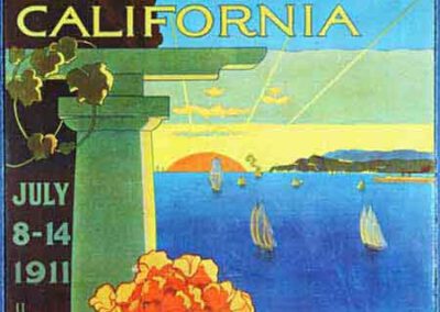 National Education Association Convention, San Francisco. 1911 poster
