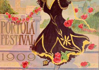 San Francisco Portola Festival. 1909 poster